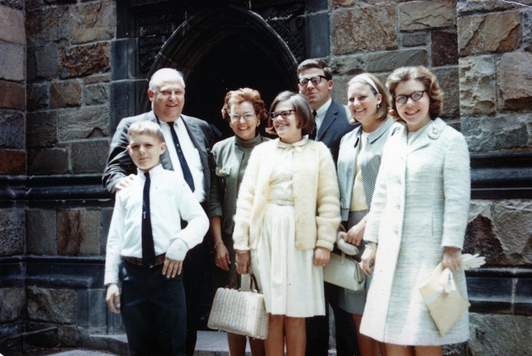 Paul and Family at Yale, 1966